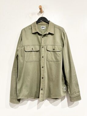 Edgevale North Coast Shirt‎ Jacket in Green Size XL